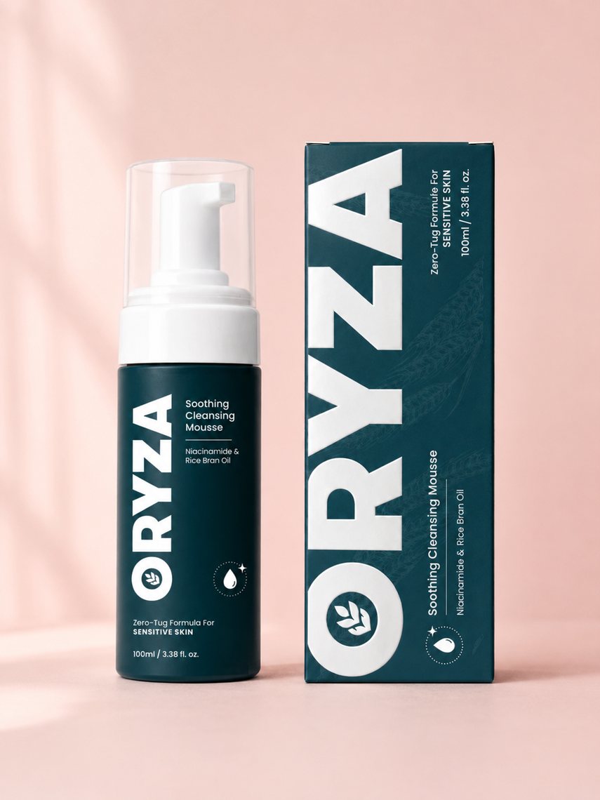 Oryza Soothing Cleansing Mousse view 2