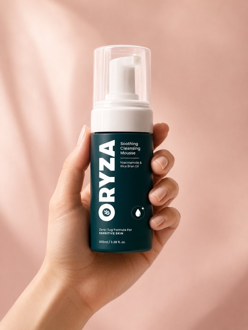 Oryza Soothing Cleansing Mousse view 3