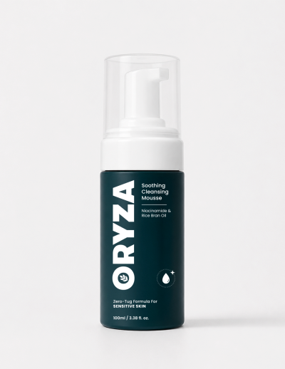 Oryza Cleansing Mousse Bottle