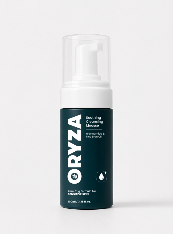 Oryza Cleansing Mousse Bottle